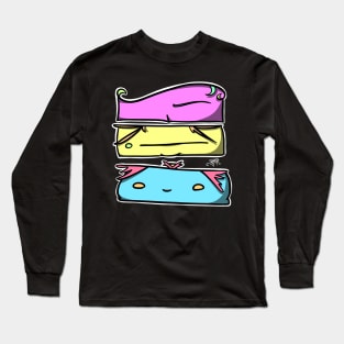 Stack of Misfit Friends Long Sleeve T-Shirt